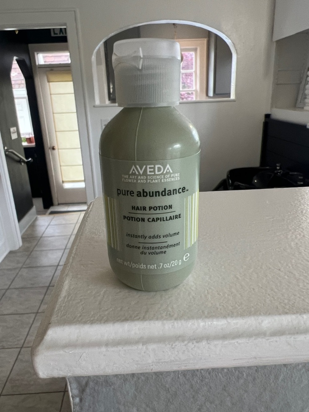 AVEDA Pure Abundance Hair Potion - Sage Green Bottle